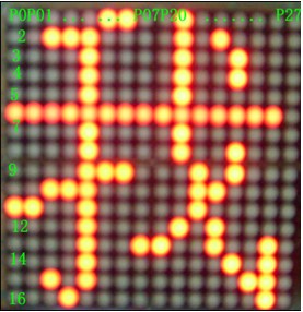8*8點陣LED顯示屏的原理詳解與漢字代碼